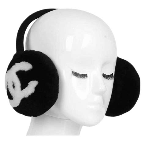 earcuff chanel|Chanel earmuffs for sale.